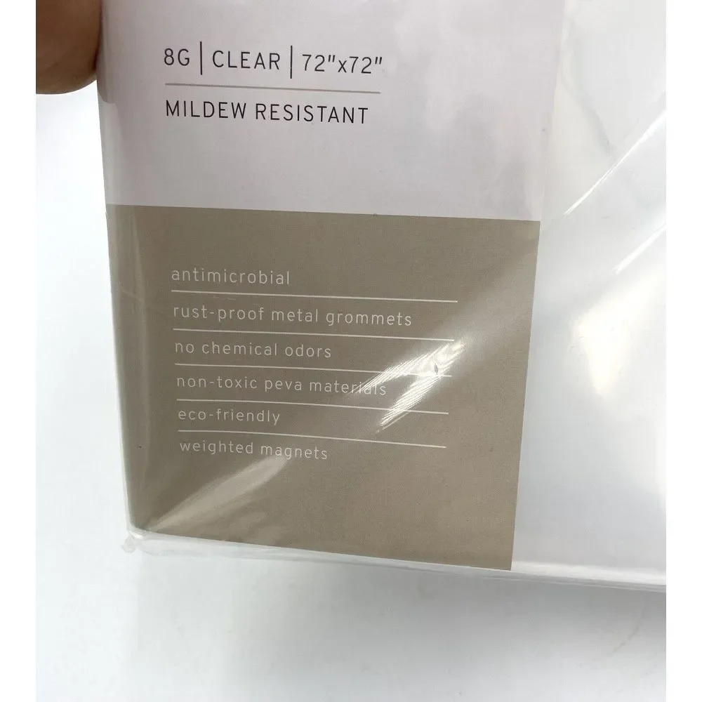 Liba 8G Shower Curtain Liner 72